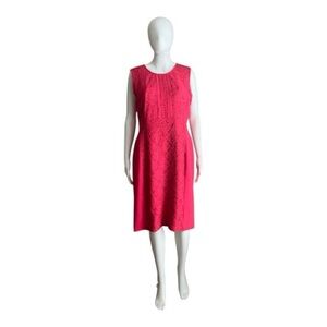 Antonio Melani Coral Sheath Lace Sheath Dress Size 12